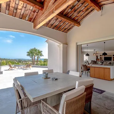 Magnifique Villa, Vue Mer, Piscine Chauffee, 8pers Villa Sainte-Maxime