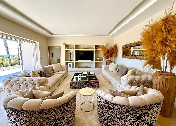 Magnifique Villa, Vue Mer, Piscine Chauffee, 8pers *