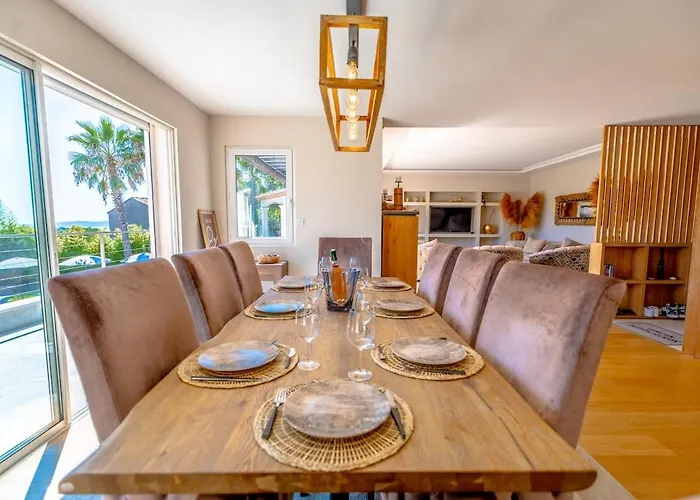 Magnifique Villa, Vue Mer, Piscine Chauffee, 8pers *